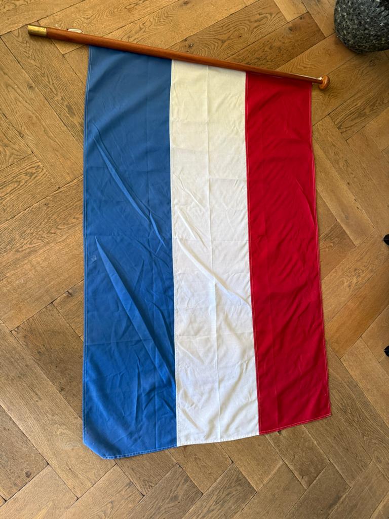 Nederlandse Bootvlag Hout, Ophalen of Verzenden, Zo goed als nieuw