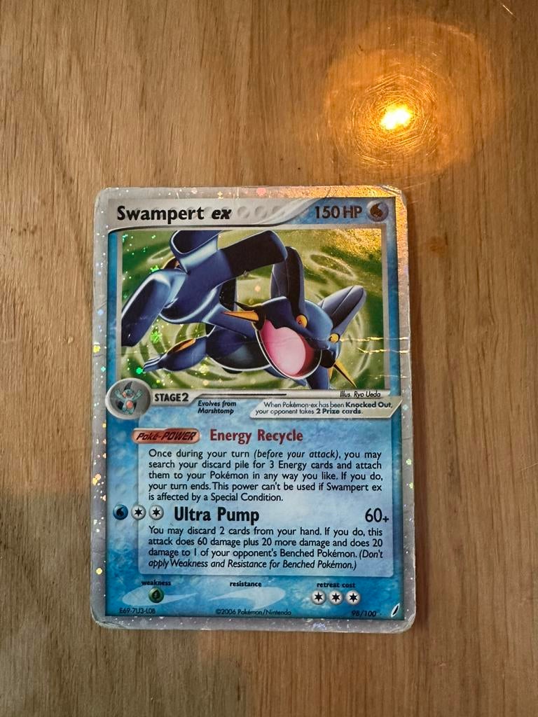 4 Pokemon kaarten, Verzenden, Gebruikt