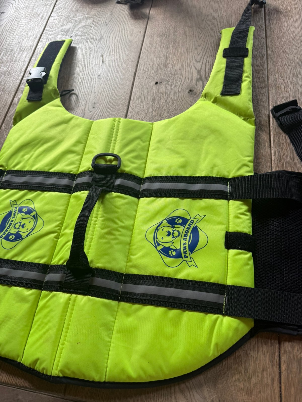 Honden zwemvest maat L, Dieren en Toebehoren, Hondenkleding, Ophalen of Verzenden, Zo goed als nieuw