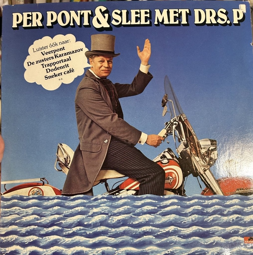 Drs. P: Per pont & slee met Drs. P, Cd's en Dvd's, Ophalen of Verzenden, Zo goed als nieuw, 12 inch, Overige genres