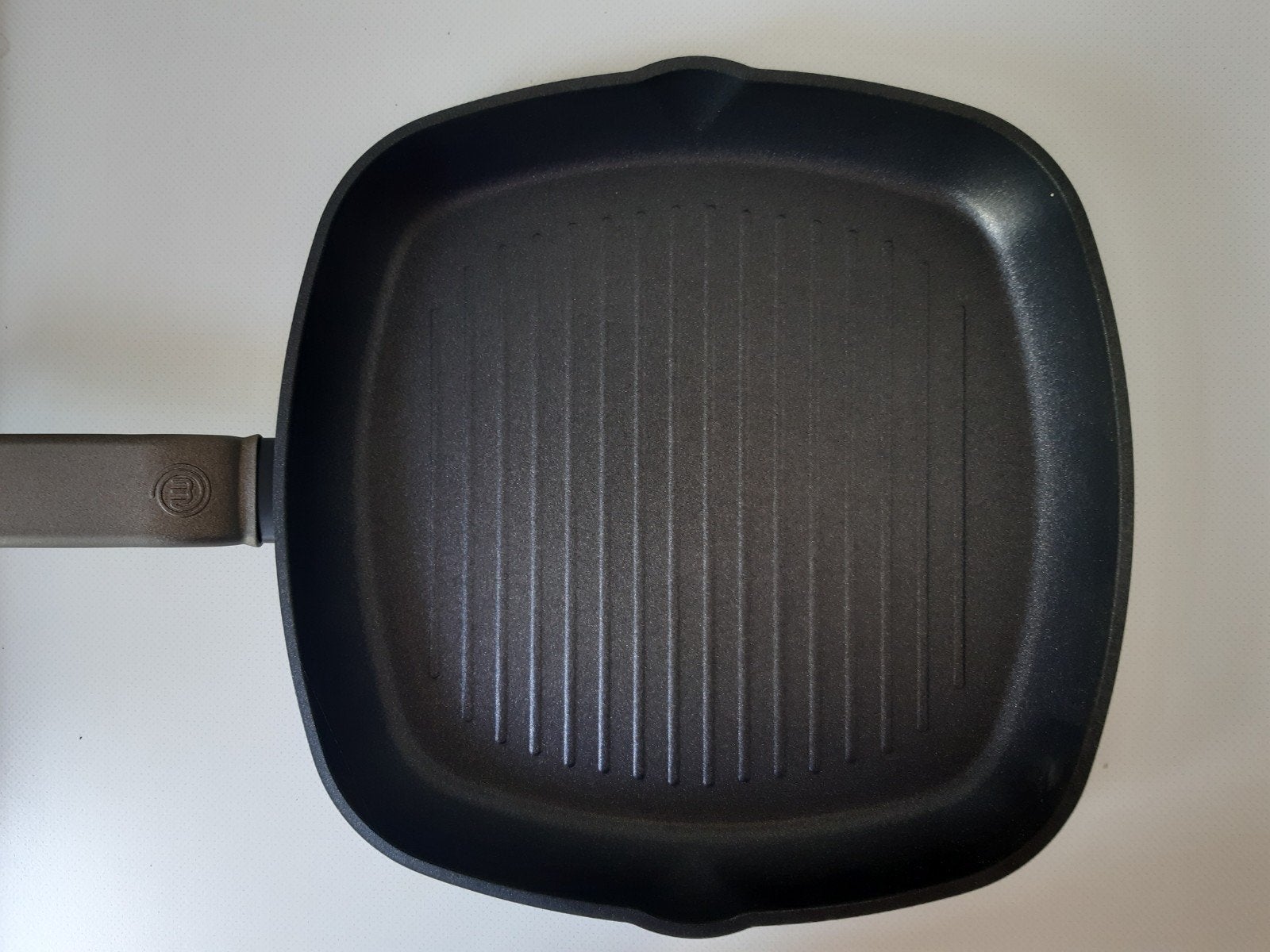 Grillpan,  afmeting 30 x 30 cm., Huis en Inrichting, Keuken | Potten en Pannen, Ophalen of Verzenden, Zo goed als nieuw