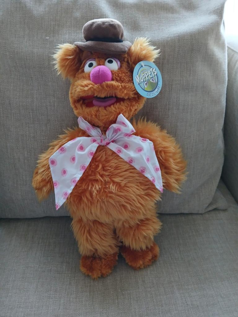 Muppets Knuffel Fozzie Jim Henson., Kinderen en Baby's, Speelgoed | Knuffels en Pluche, Ophalen of Verzenden, Zo goed als nieuw