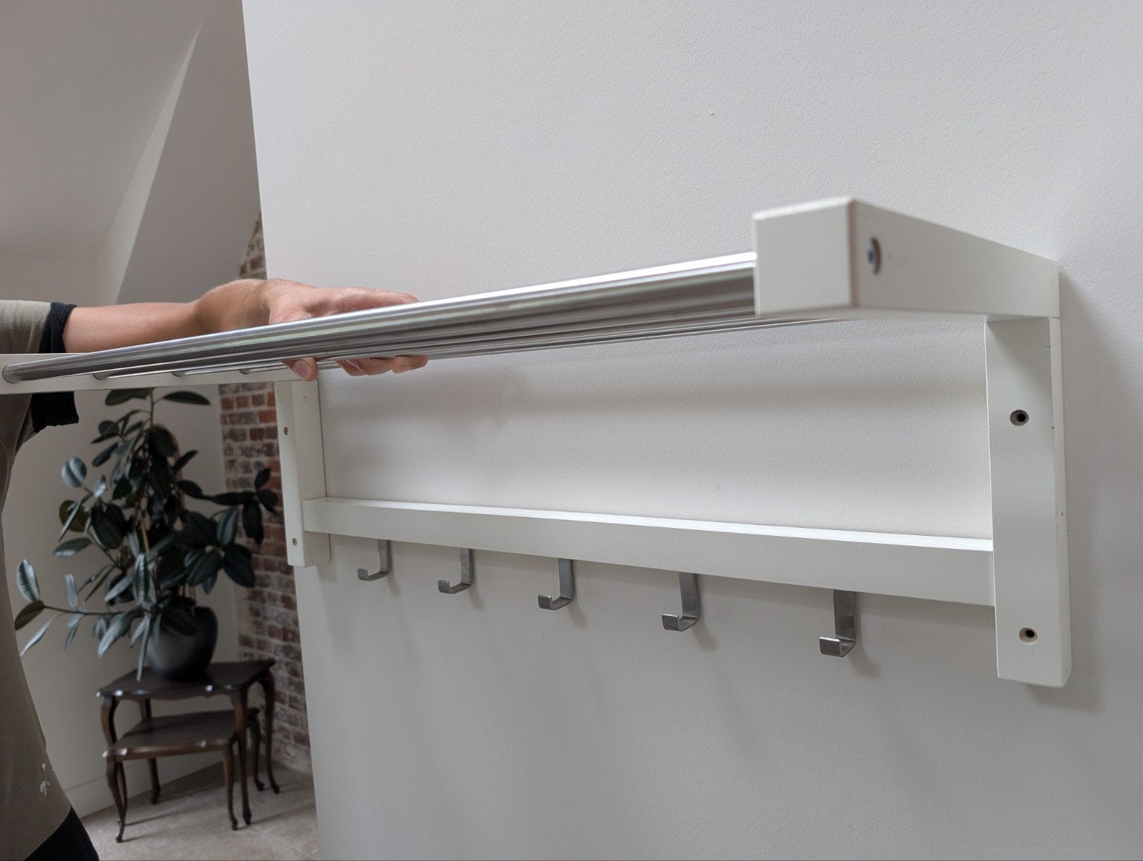 Kapstok Tjusig van Ikea, Gebruikt, Minder dan 100 cm, Hout, Ophalen