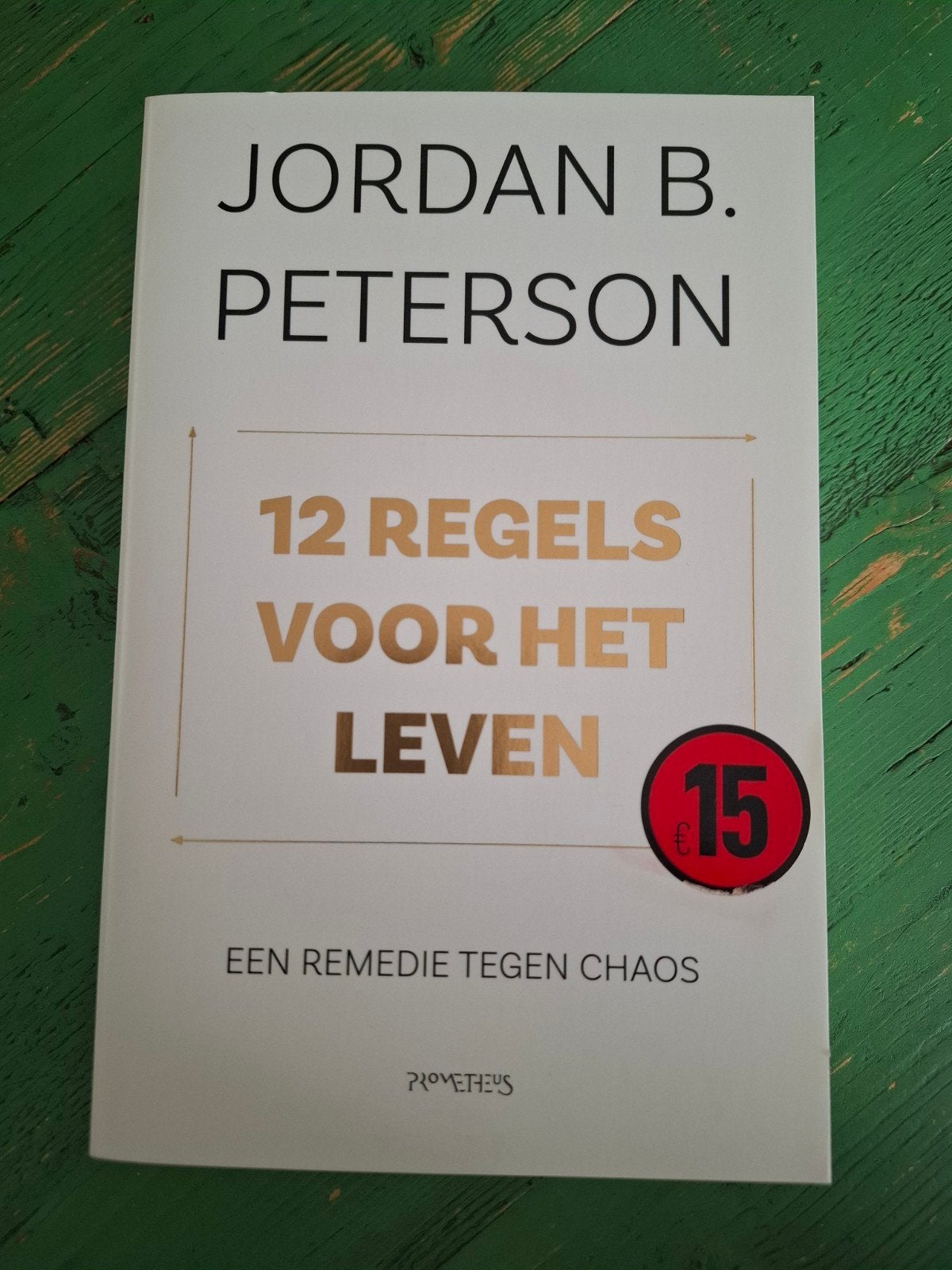Jordan Peterson - 12 regels voor het leven, Ophalen of Verzenden, Zo goed als nieuw, Jordan Peterson