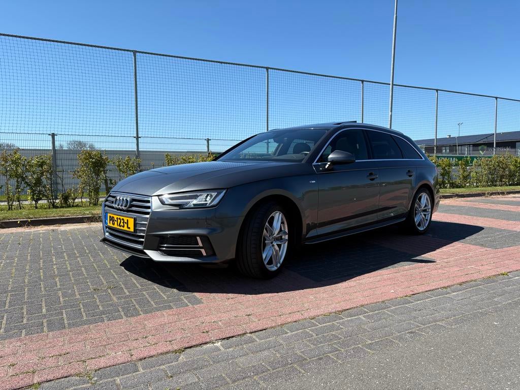 Audi A4 (B9) 2.0 TFSI 252pk Quattro S-tronic | Pano | B&O |, Auto's, Automaat, 1800 kg, Zwart, 4 cilinders