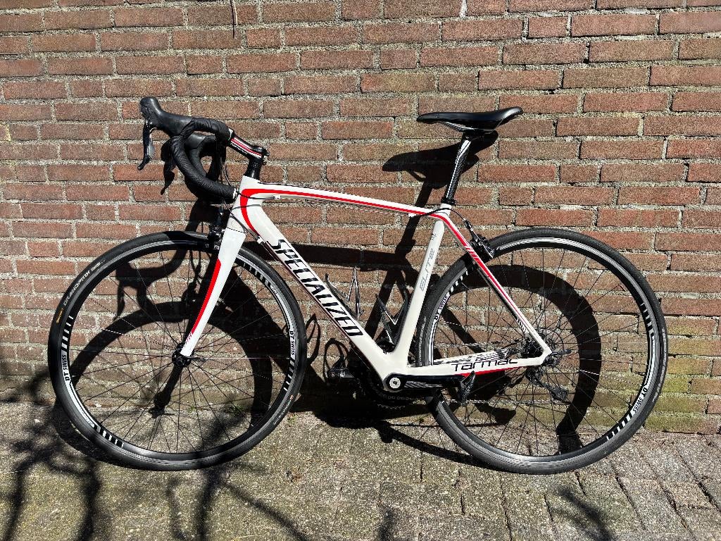 Specialized Tarmac Elite 2013, maat 56, Fietsen en Brommers, Carbon, Heren, Zo goed als nieuw, Meer dan 20 versnellingen