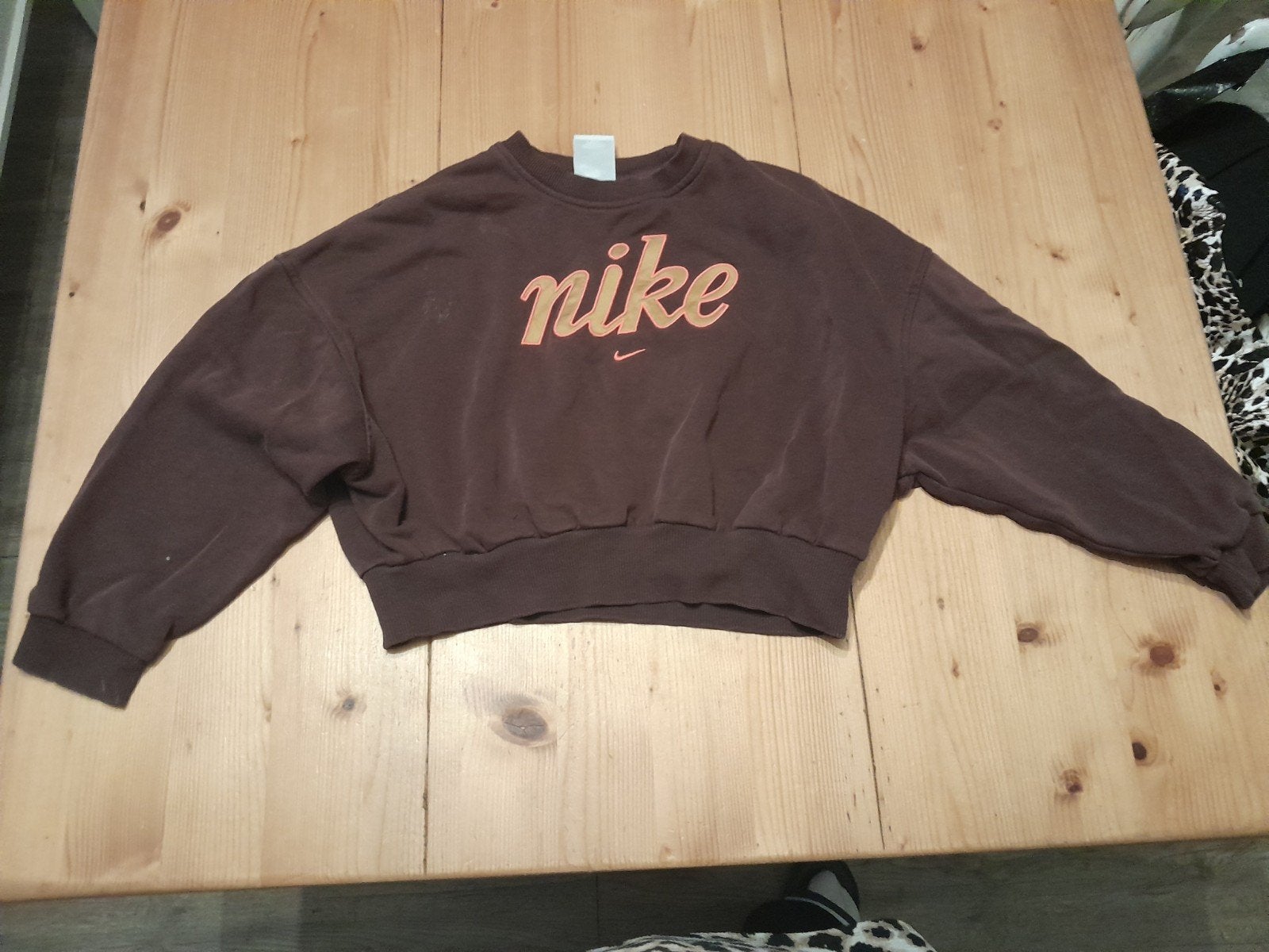 Nike Sportswear Club Fleece Boxy Crew Sweatshirt maat S, Ophalen of Verzenden