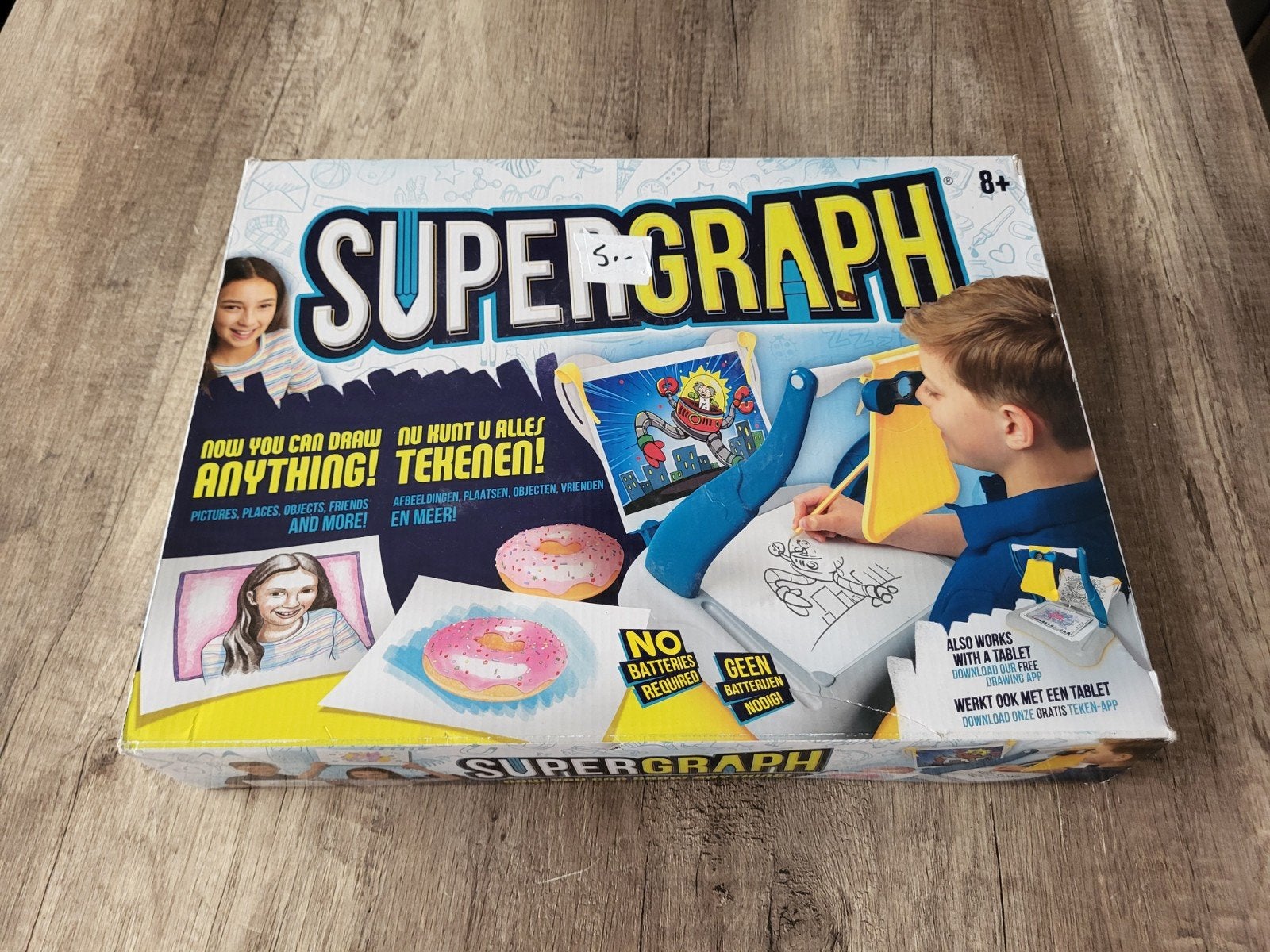 Teken accessoires, Hobby en Vrije tijd, Gezelschapsspellen | Bordspellen, Ophalen, Zo goed als nieuw