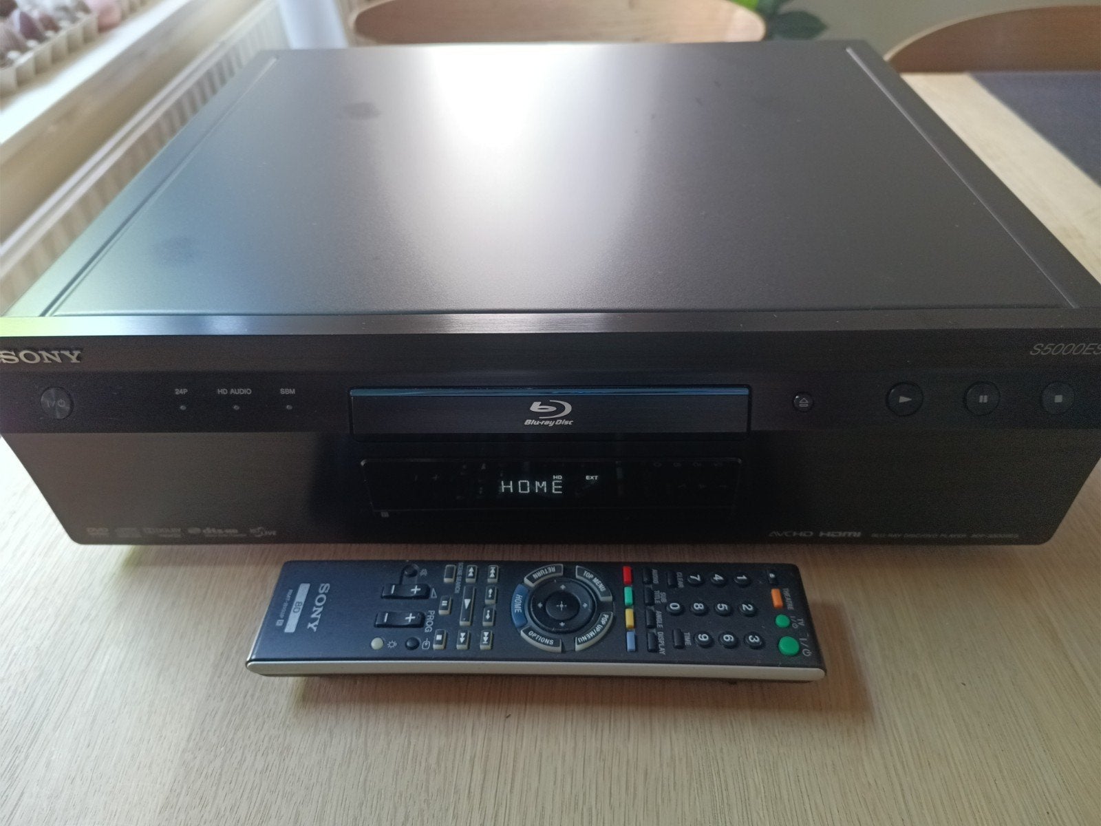 Sony BDP-S5000ES Blu-ray speler RMT-B103P, Audio, Tv en Foto, Blu-ray-spelers, Ophalen, Zo goed als nieuw, Sony