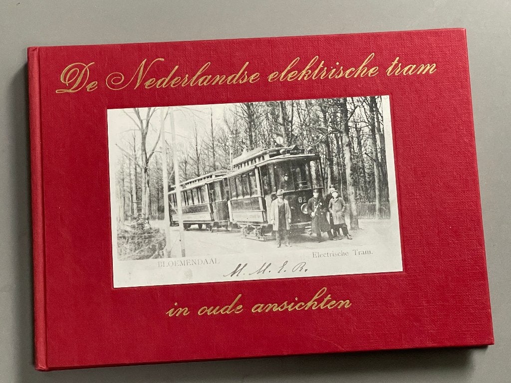 De Nederlandse Elektrische Tram in oude ansichten (1970), Ophalen of Verzenden, Zo goed als nieuw, Tram, Boek of Tijdschrift