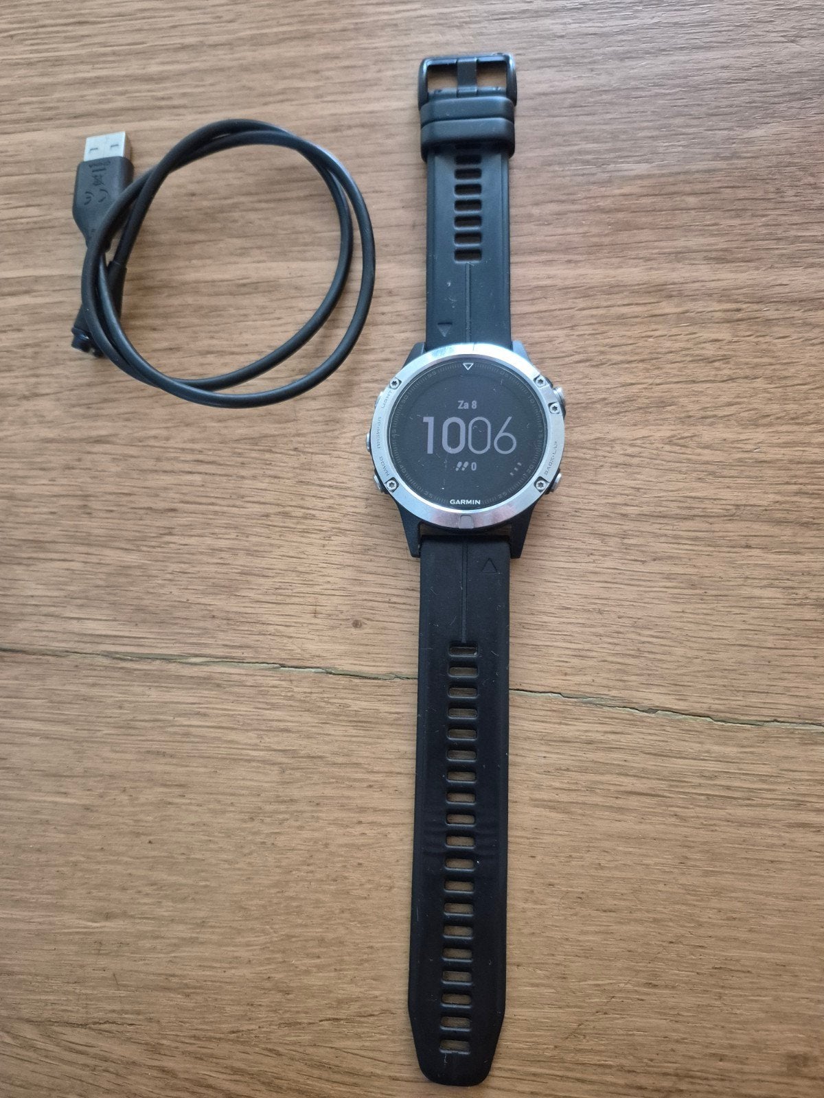 Garmin Fenix 5 Zilver, Ophalen, Gebruikt, Garmin, Waterdicht