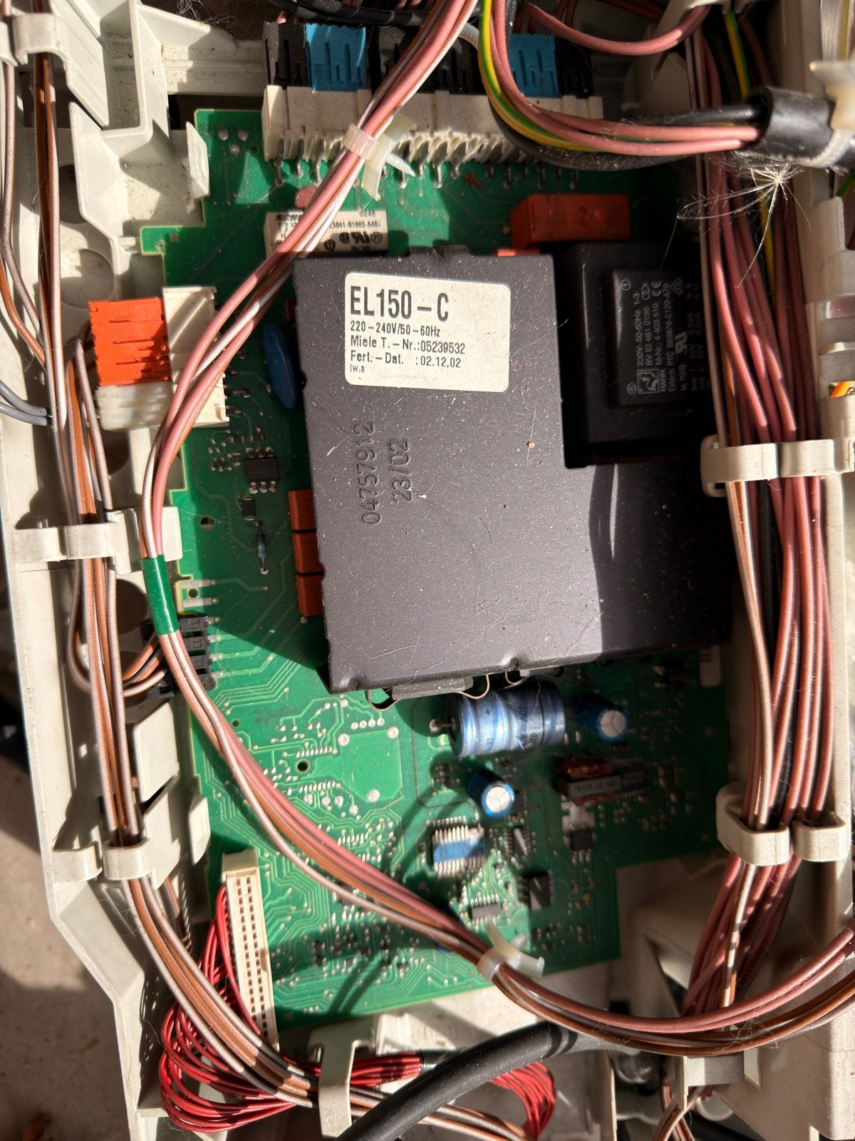 Miele EL150-C printplaat en onderdelen, Ophalen, Gebruikt