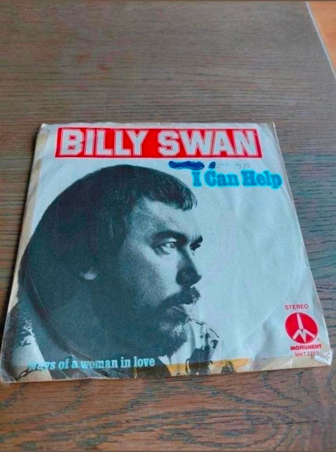 Billy Swan - i can help vinyl single. 1974., Gebruikt, 7 inch, Single, Ophalen of Verzenden