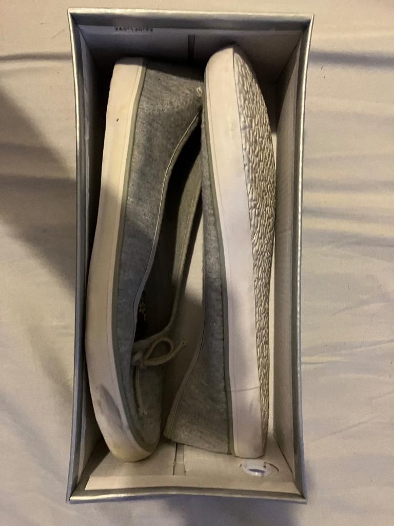Grijze ballerina’s 38, Kleding | Dames, Schoenen, Onbekend, Grijs, Gedragen, Ballerina's