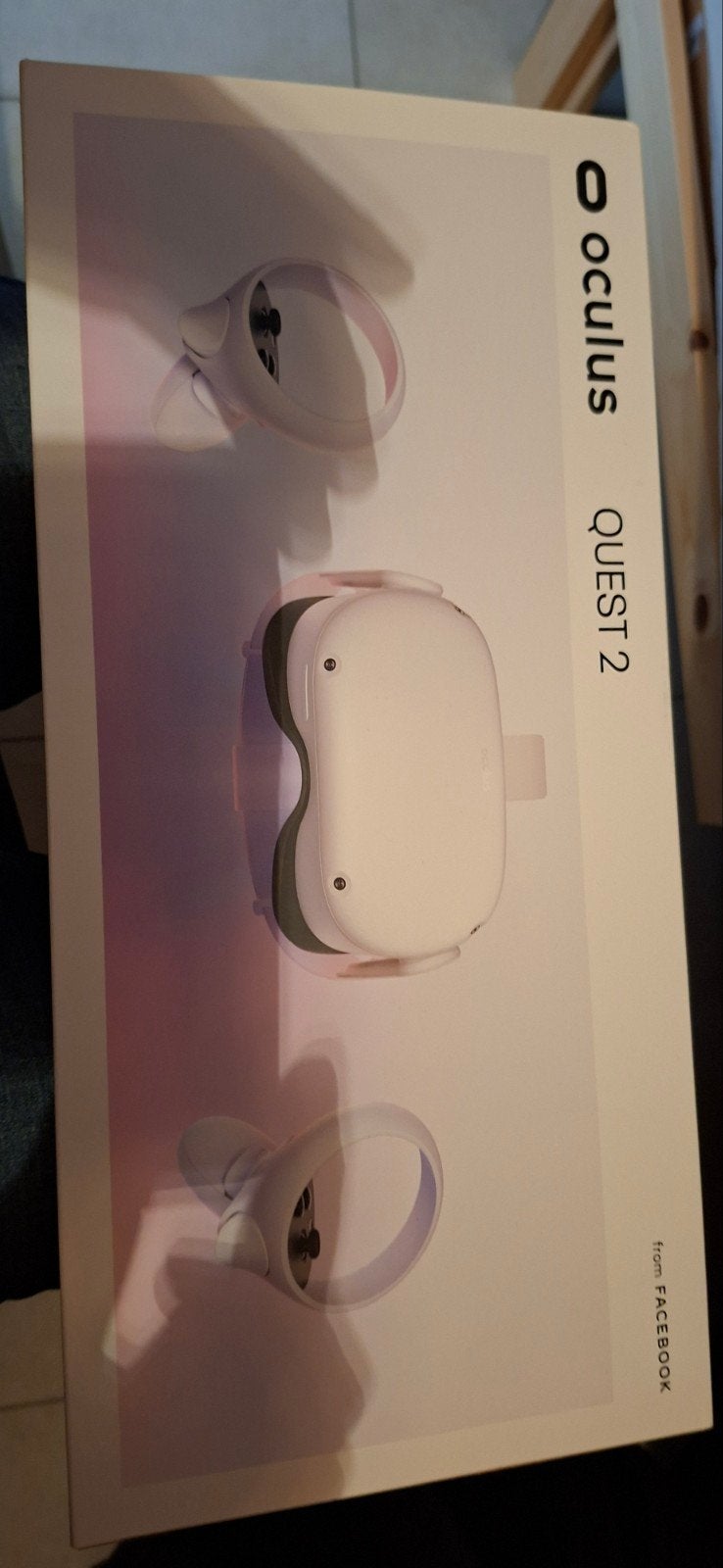 Oculus Quest 2 VR-bril met extra comfortabele strap, Spelcomputers en Games, Ophalen of Verzenden, Zo goed als nieuw, VR-bril