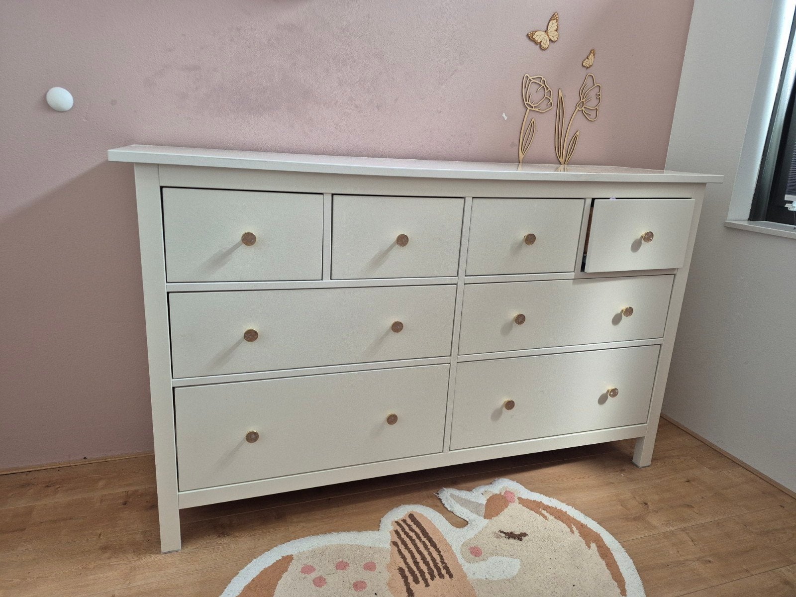 Ikea Hemnes ladekast, Ophalen, Gebruikt, 100 tot 150 cm, 5 laden of meer