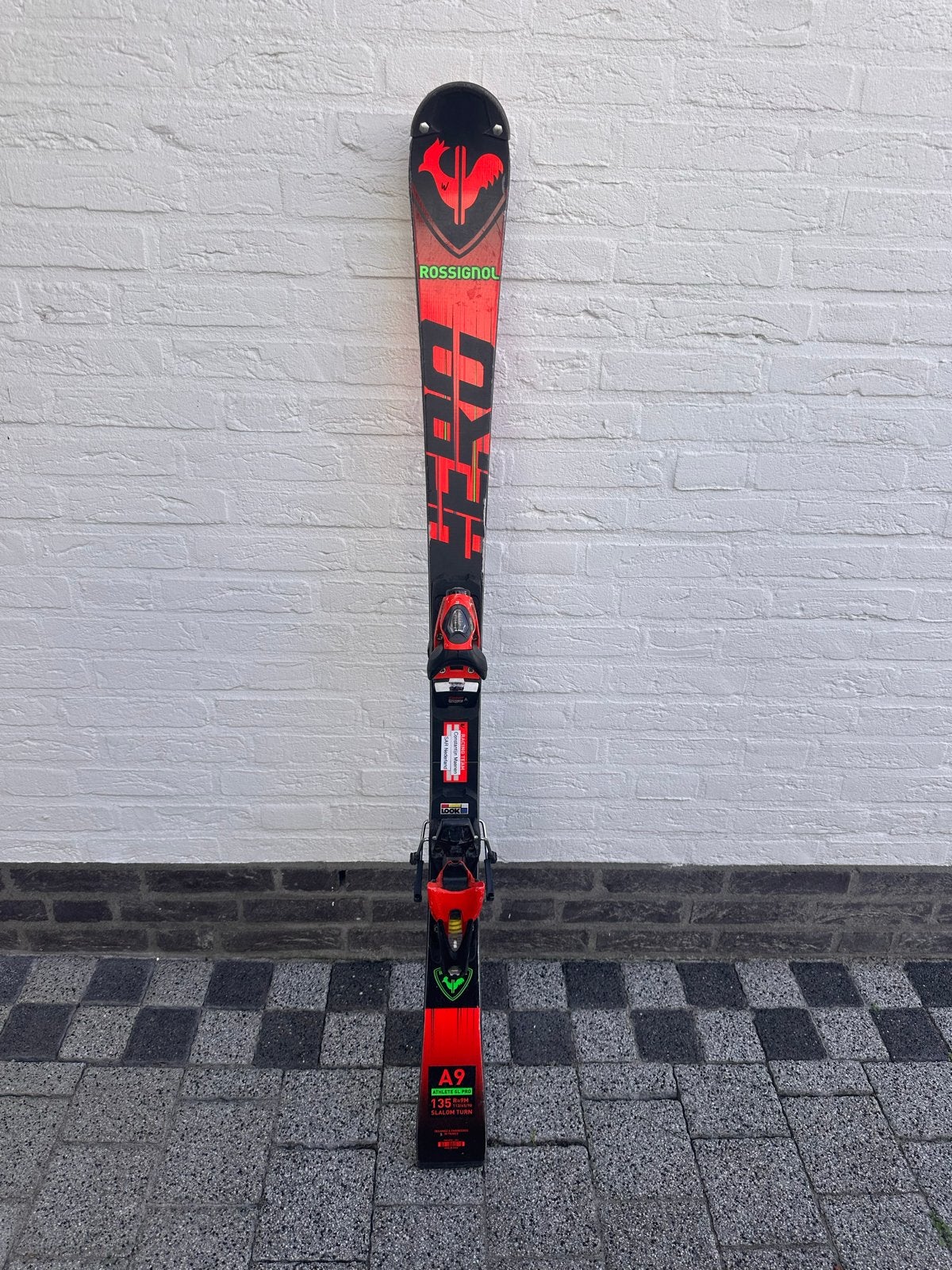 Rossignol Raceski Athlete SL Pro A9 Slalom Ski's, Gebruikt, 100 tot 140 cm, Rossignol, Ophalen of Verzenden