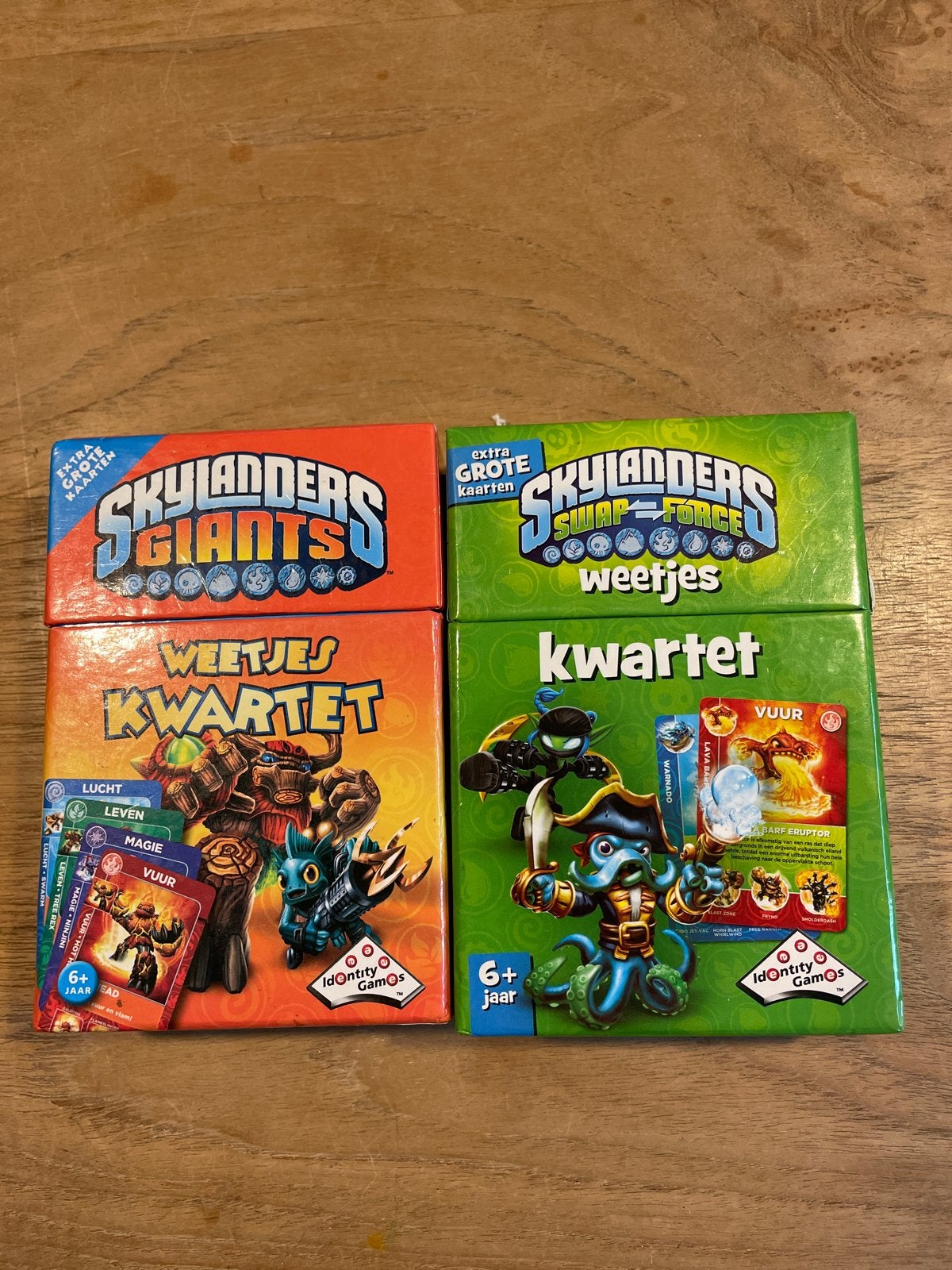Skylanders Kwartet Spellen: Giants & Swap Force, Drie of vier spelers, Ophalen of Verzenden, Gebruikt