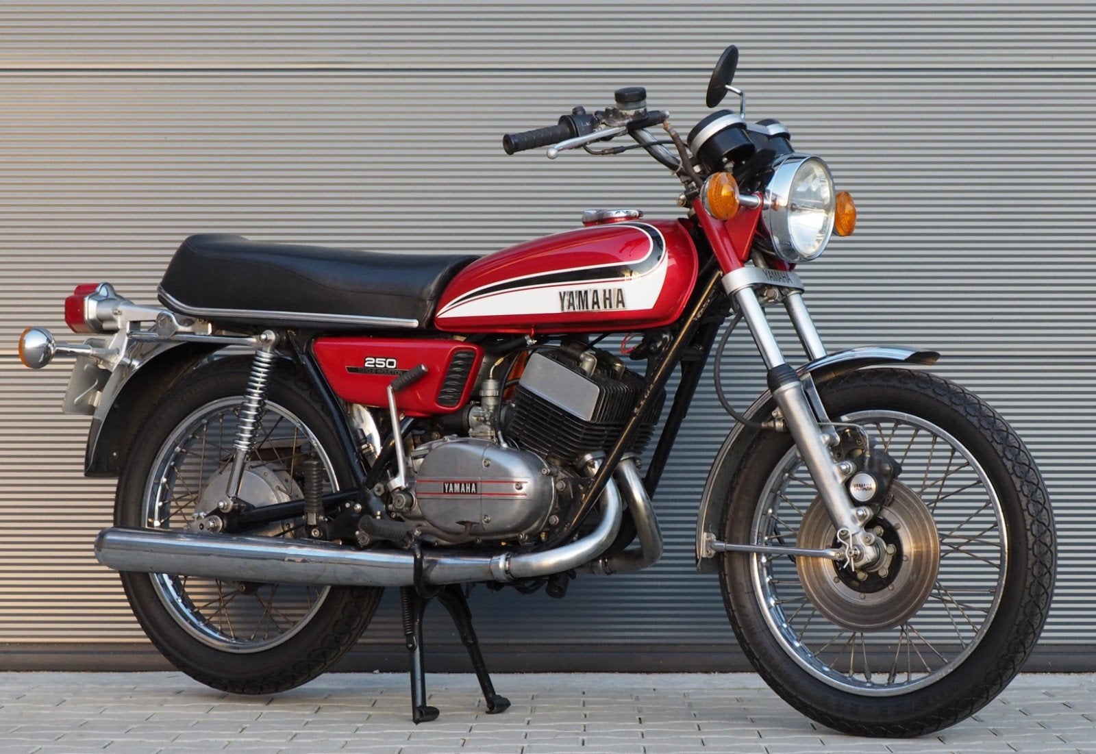 yamaha rd250 - zeer lage km stand - bouwjaar 1974, 250 cc, 2 cilinders, Occasion, Yamaha rd