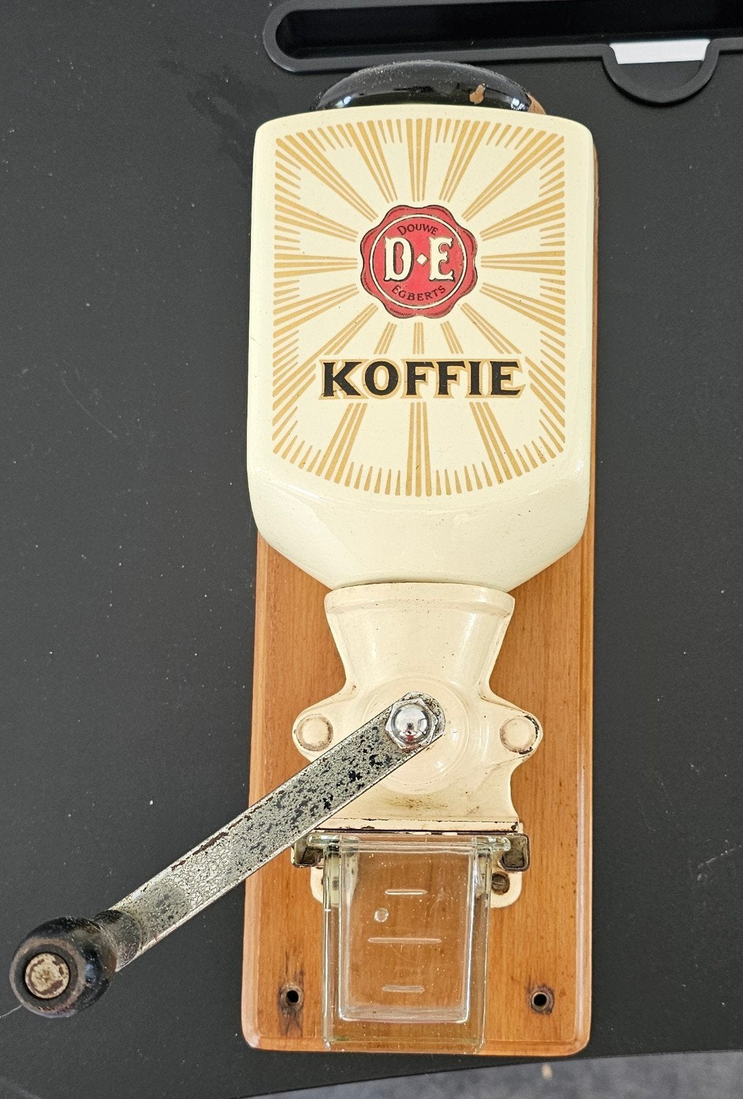 Vintage Douwe Egberts Koffiemolen - Wandmodel, Ophalen of Verzenden