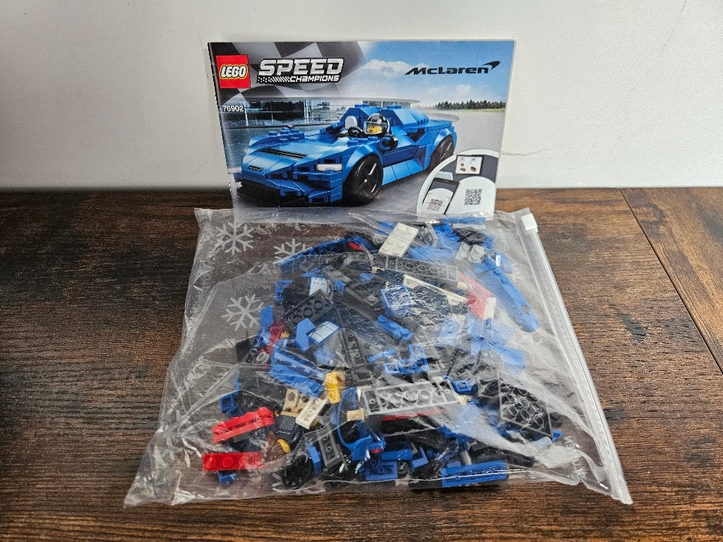 LEGO Speed Champions 76902 - McLaren Elva, Ophalen of Verzenden, Gebruikt