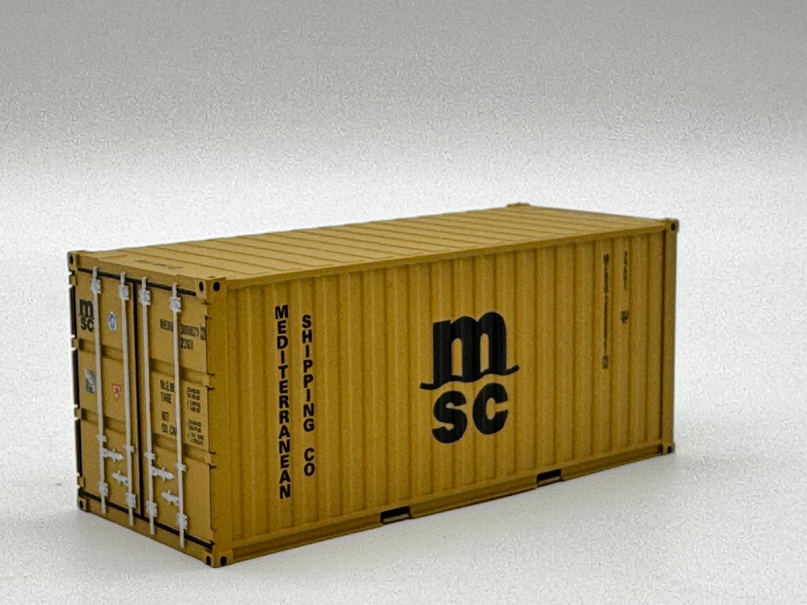 WSI 20 ft zeecontainer container LADING MSC