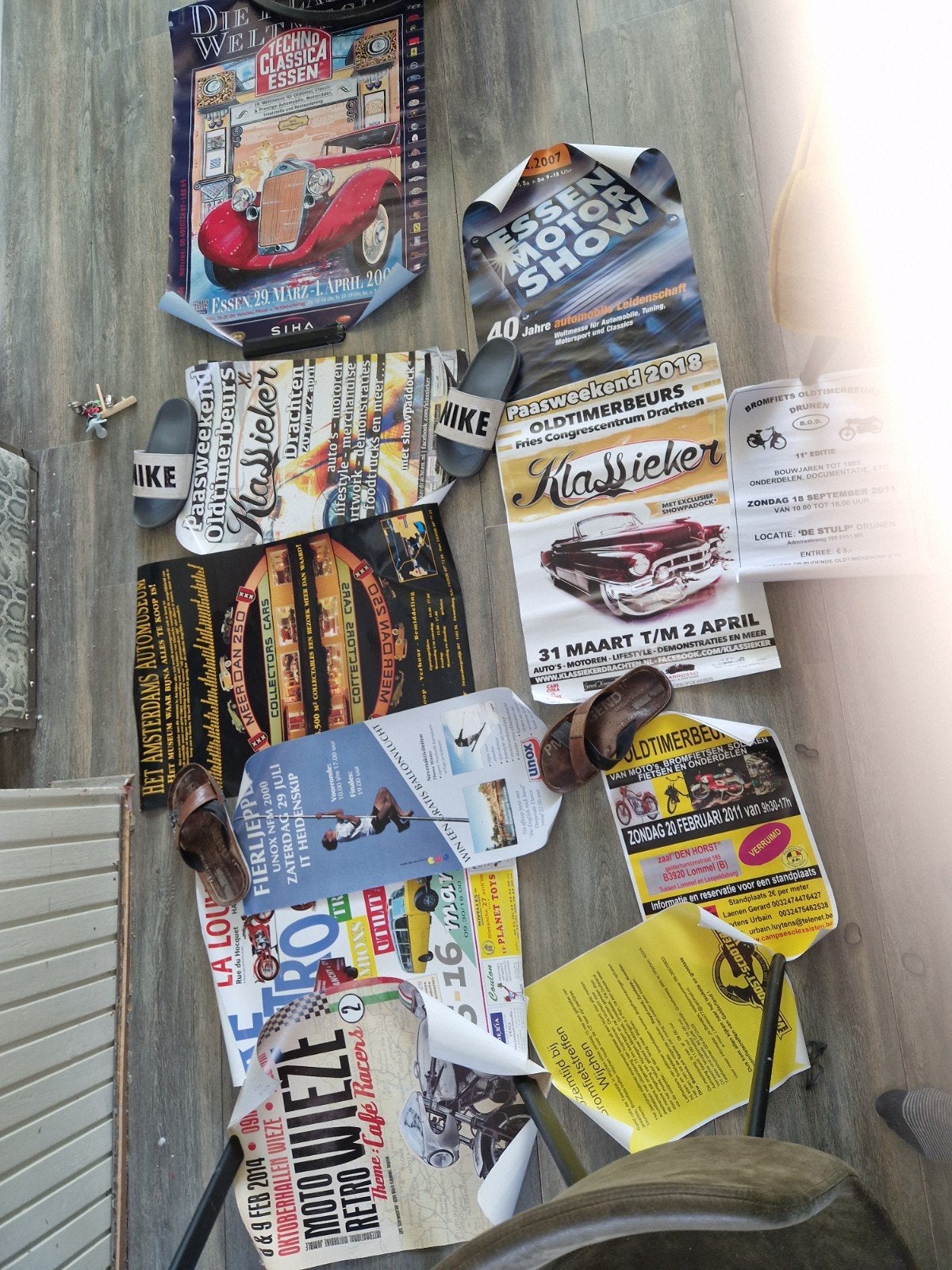 Oldtimer posters, Ophalen of Verzenden, Reclamebord