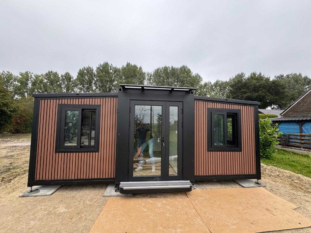 Tinyhouse woonunit studio chalet tijdelijke woning nieuw ‼️, Zakelijke goederen, Machines en Bouw | Keten en Containers, Ophalen