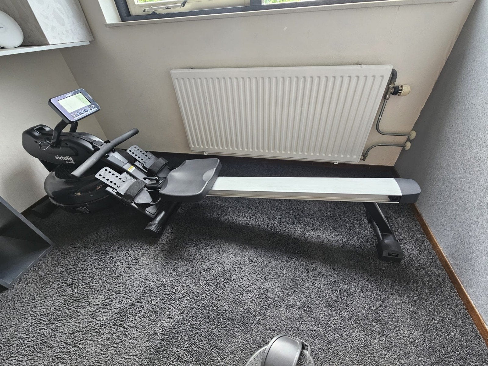 VirtuFit Row 900 Roeitrainer, Sport en Fitness, Ophalen, Benen, Zo goed als nieuw, Metaal