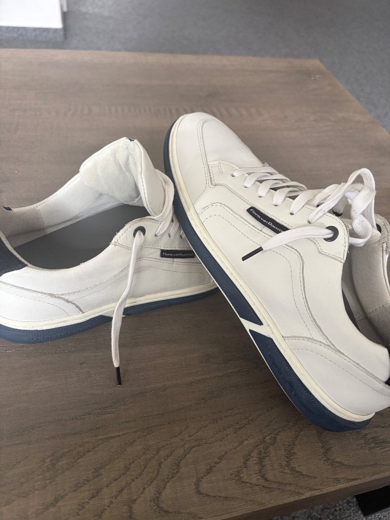 Witte Floris van Bommel sneakers maat 6,5, Wit, Floris van Bommel, Ophalen of Verzenden, Sneakers of Gympen