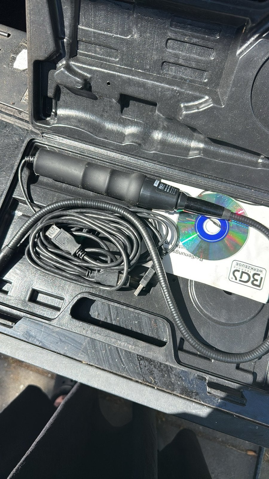 BGS Technic Endoscoop Camera met USB-aansluiting, Auto diversen, Autogereedschap, Ophalen of Verzenden, Gebruikt