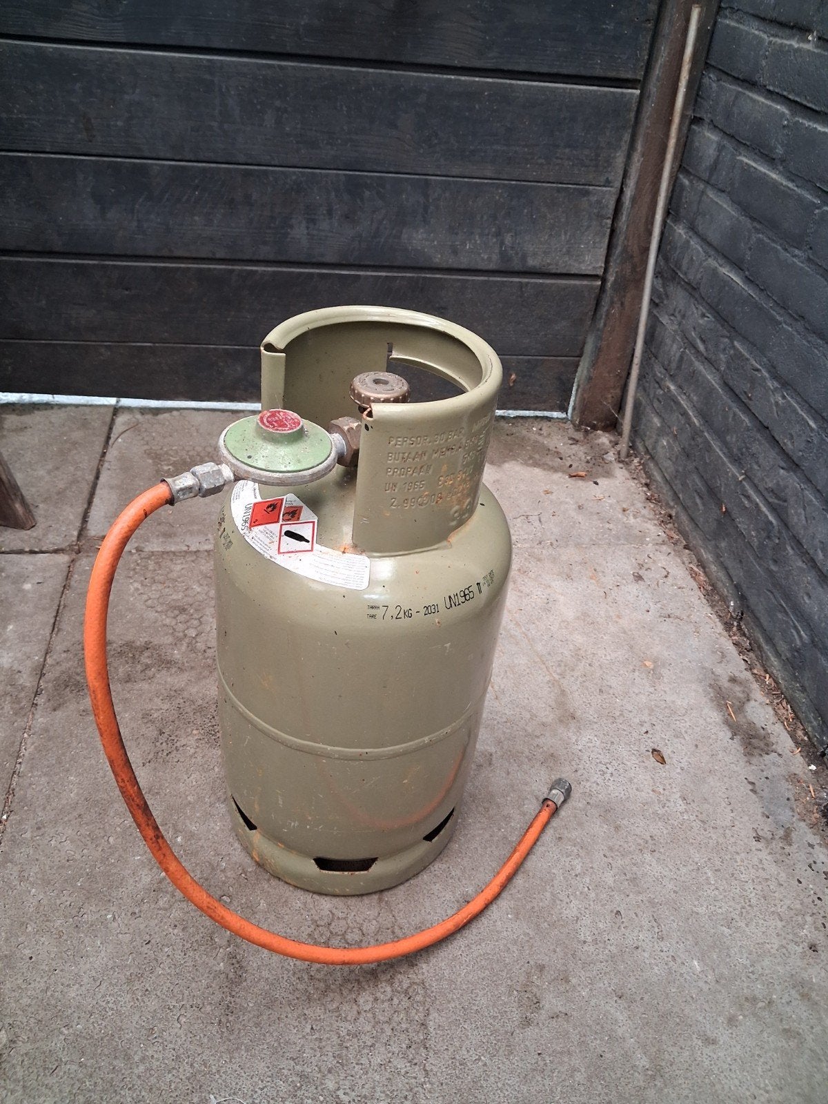 Gasfles, Ophalen of Verzenden