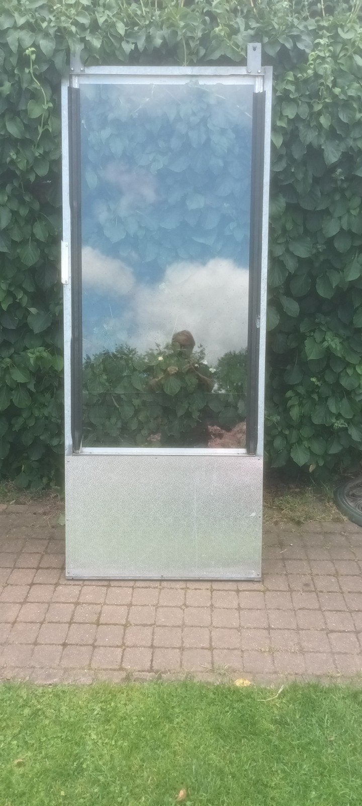 Deur voor kweekkas, Ophalen, Gebruikt, Kweekkas, Glas