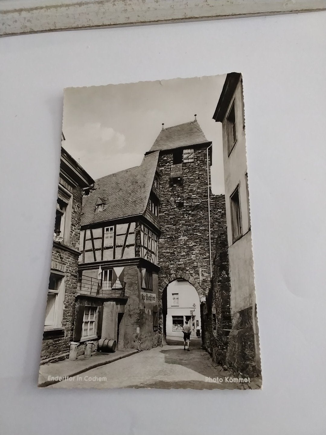 Oude ansichtkaart Enderttor in Cochem, Duitsland, Ophalen of Verzenden, 1940 tot 1960, Gelopen