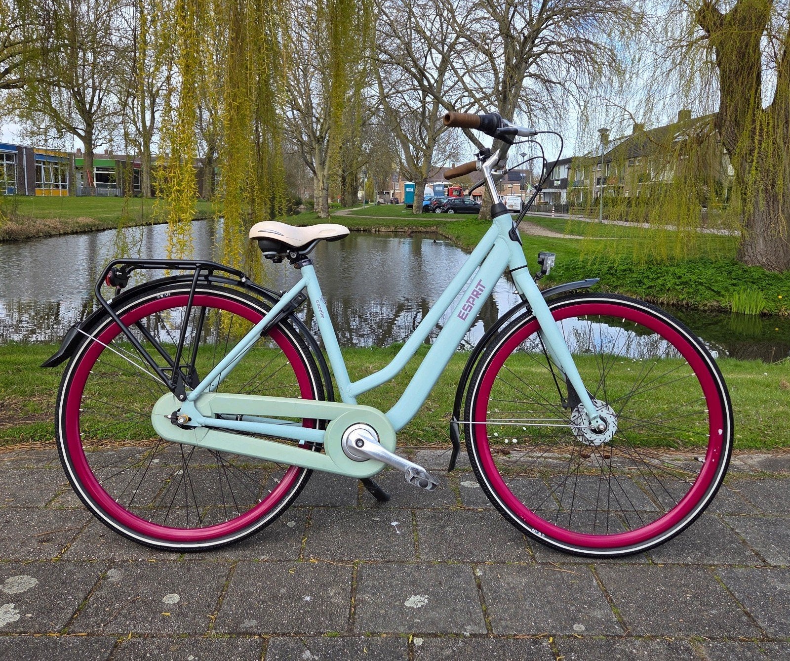 Damesfiets/meisjesfiets Gazelle esprit Framemaat 49, Fietsen en Brommers, Fietsen | Dames | Damesfietsen, Zo goed als nieuw, Gazelle