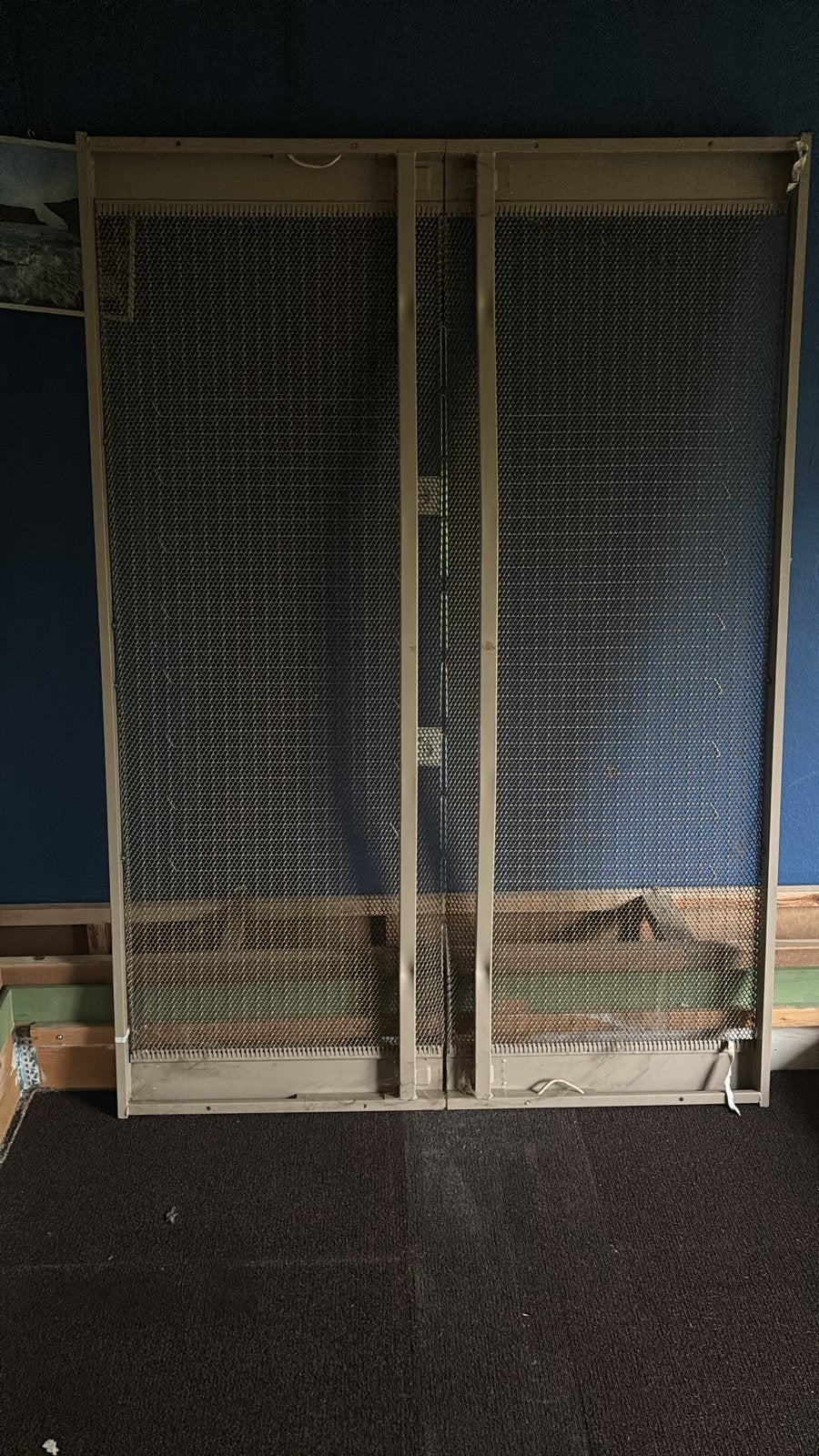 Bedspiraal 195x140 cm, Gebruikt, Tweepersoons, Metaal, 140 cm