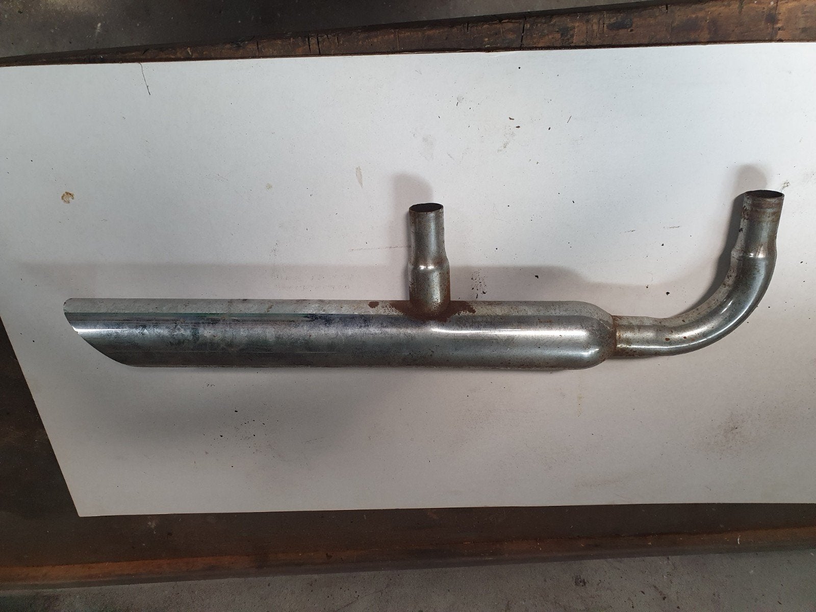 Vw kever uitlaat, Ophalen
