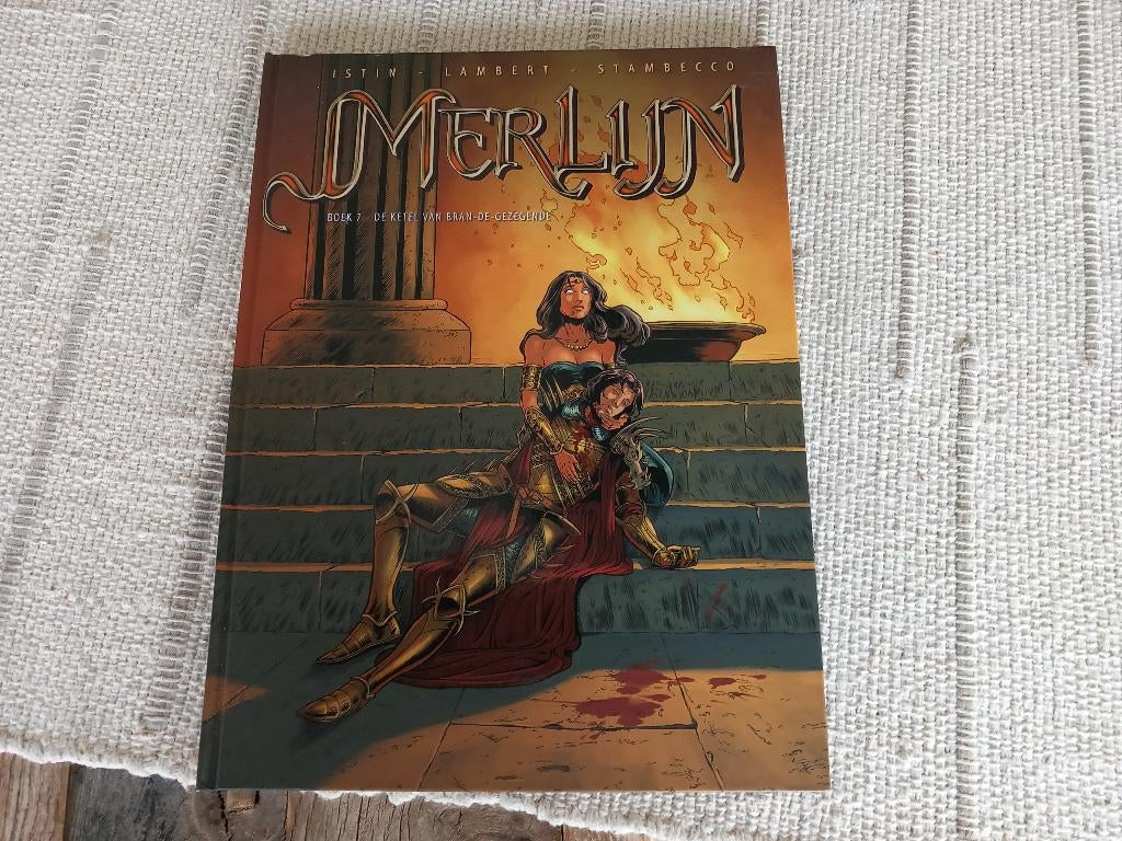 Merlijn - De ketel van bran de gezegende, Eén stripboek, Ophalen of Verzenden, Zo goed als nieuw