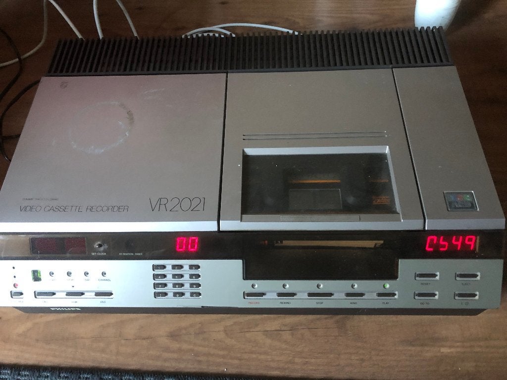 werkende Video 2000 (VCC) van Philips, type VR2021, Audio, Tv en Foto, Videospelers, Ophalen of Verzenden, Gebruikt, Video 2000-speler of -recorder