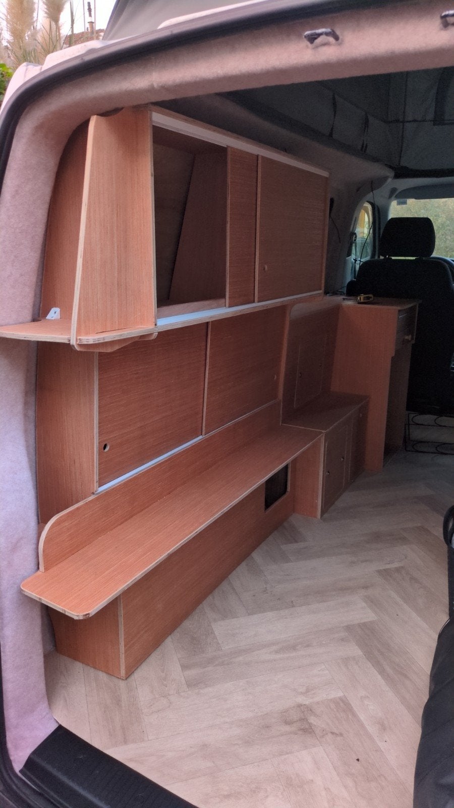 Camper keuken kast meubilair - op maat gemaakt, Caravans en Kamperen, Camper-accessoires, Ophalen, Zo goed als nieuw
