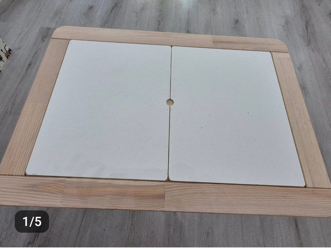 IKEA flisat tafel kindertafel, Ophalen