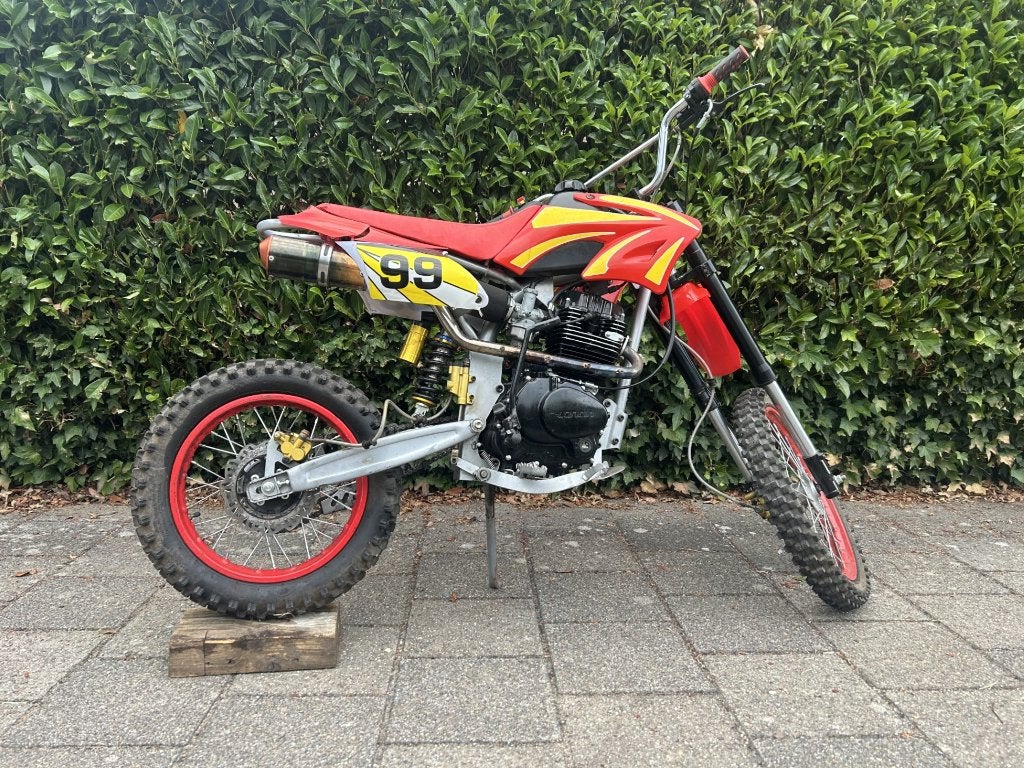 krachtige locin pitbike, Ophalen, Gebruikt, 125 cc, Locin