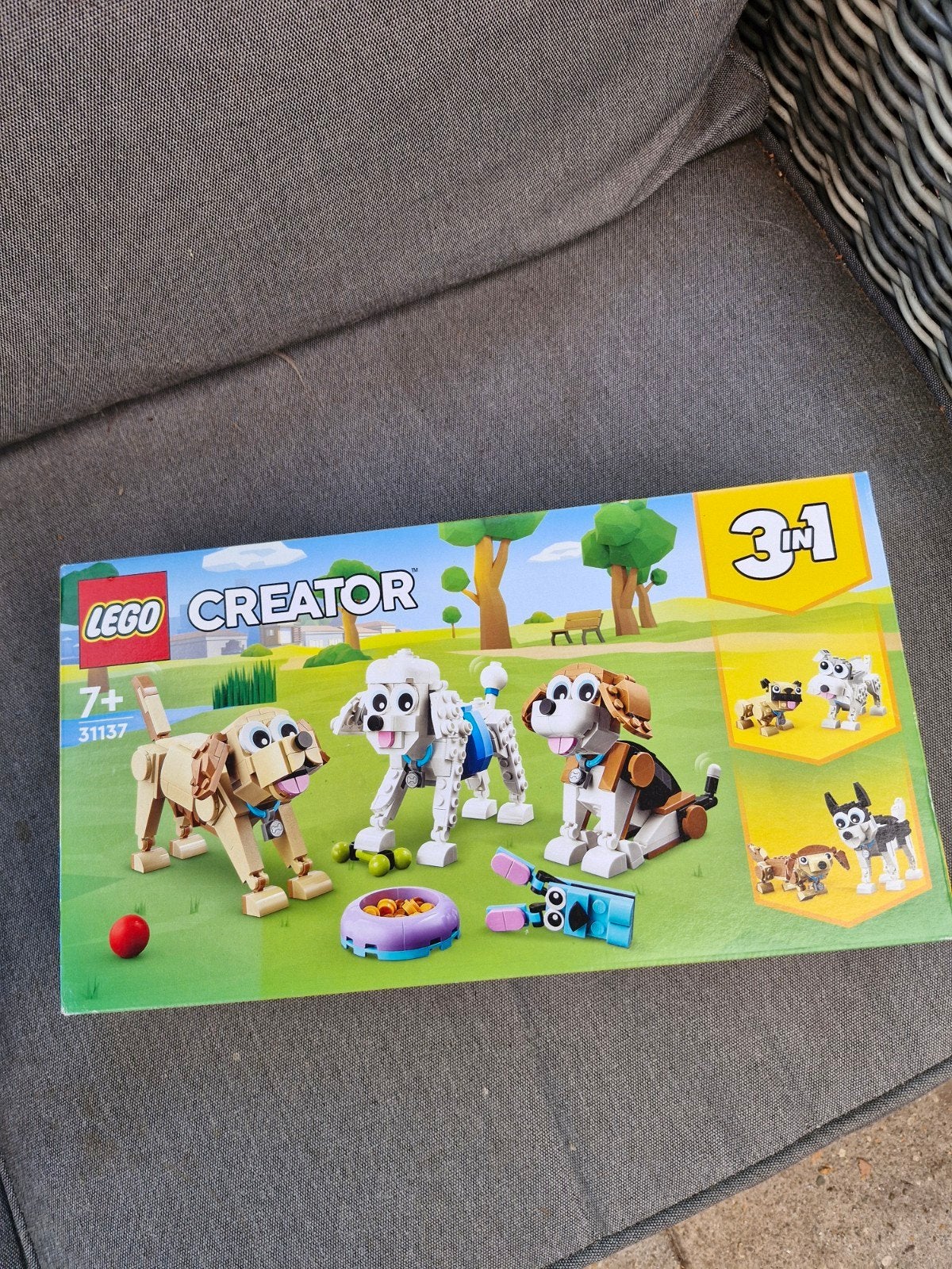 LEGO Creator 31137 Hondjes (3-in-1), Inclusief instructies, Lego, Ophalen of Verzenden, Zo goed als nieuw