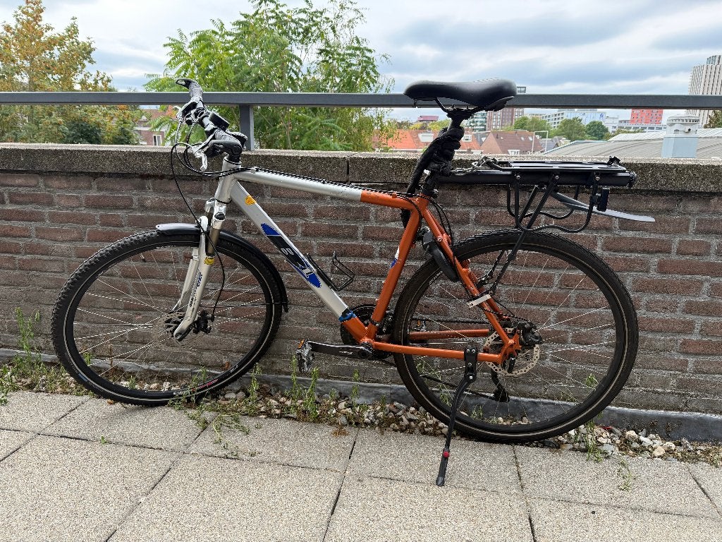 B1 Mountainbike incl. reserveonderdelen, Fietsen en Brommers, Fietsen | Mountainbikes en ATB, Gebruikt, 57 cm of meer, Hardtail