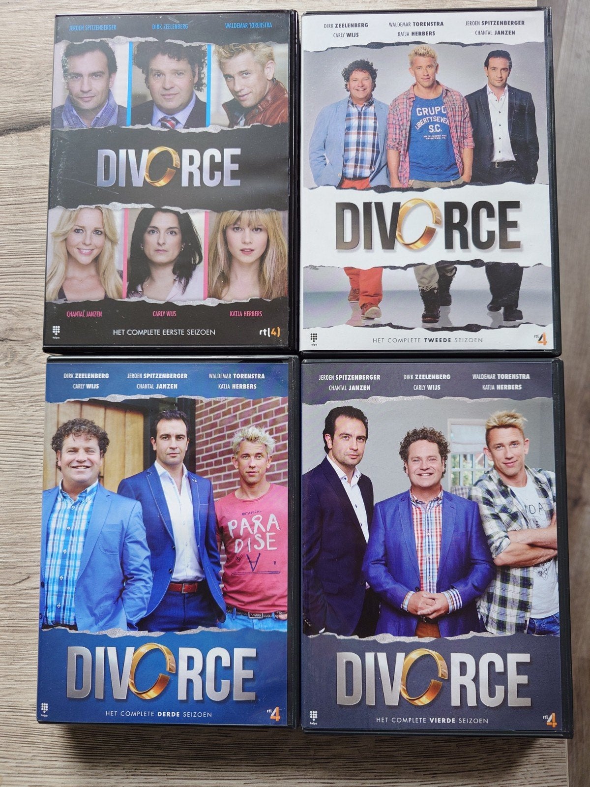 Divorce S1 tm S4 DvDs, Alle leeftijden, Ophalen of Verzenden, Zo goed als nieuw
