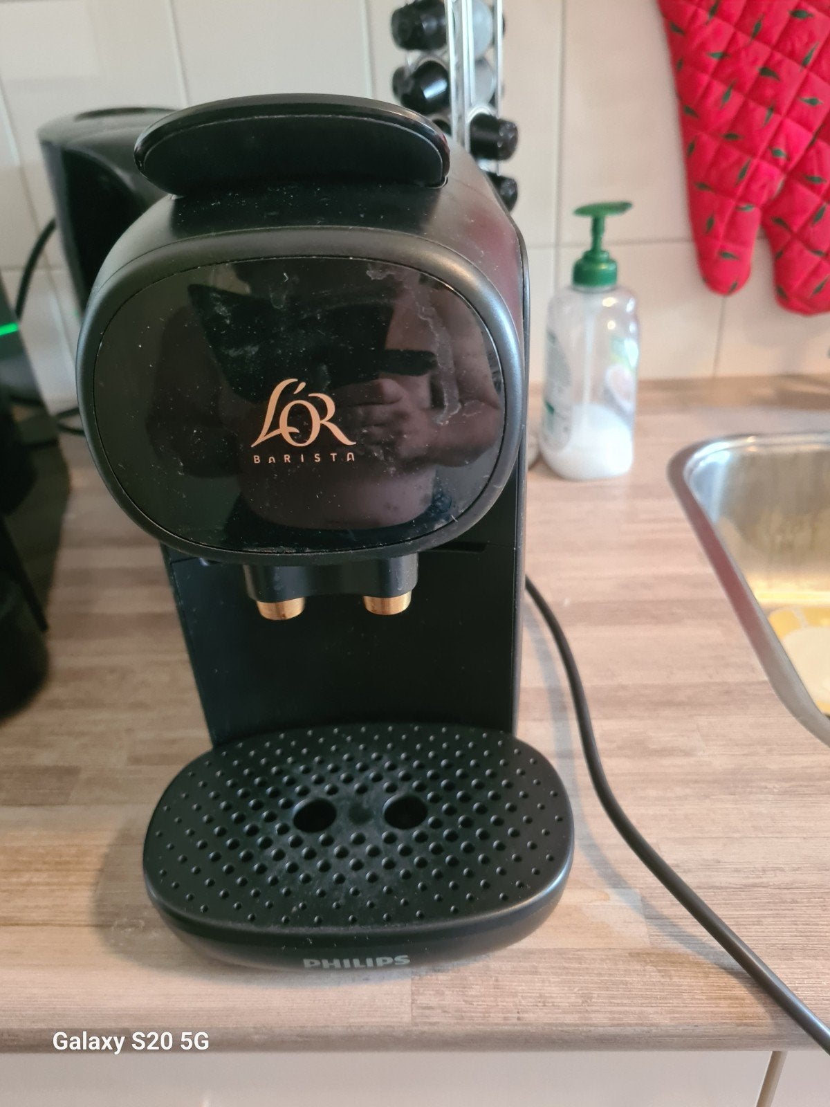 L'OR Barista koffiezetapparaat van Philips, Koffiepads en cups, Gebruikt, Espresso apparaat, Ophalen of Verzenden
