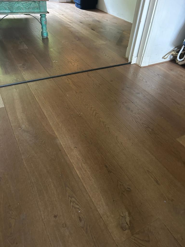 Eikenhouten ‘kasteelvloer’ lamelparket, Ophalen, Gebruikt, Vloerdelen of -planken, 10 m² of meer