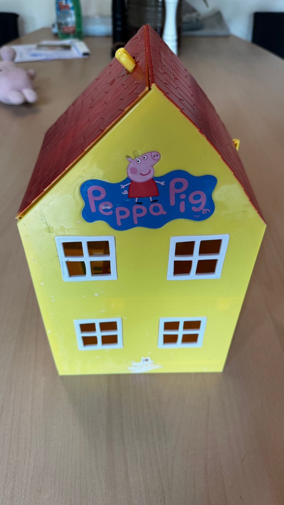 Hasbro Peppa Pig Peppa's Huis Speelset, Kinderen en Baby's, Speelgoed | Poppenhuizen, Ophalen of Verzenden, Gebruikt, Poppenhuis