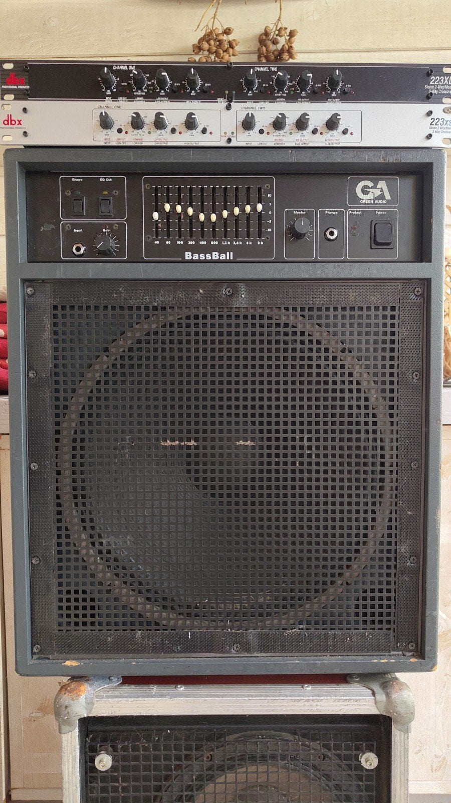 GA BassBall basversterker combo - Gebruikt, Muziek en Instrumenten, Ophalen, Gebruikt, Basgitaar, 100 watt of meer