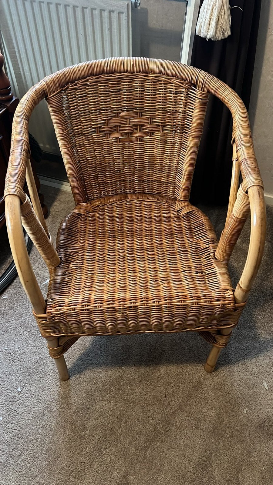 rietenstoel, Huis en Inrichting, Ophalen, Minder dan 50 cm